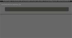 Desktop Screenshot of consumersdornin-adamsva.com